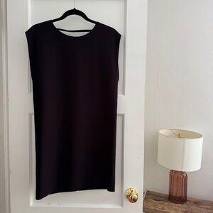 IRO black backless dress